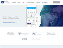 Tablet Screenshot of boston-technology.com
